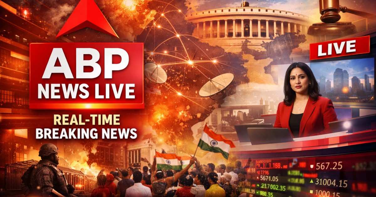 ABP News Live real-time breaking news coverage across India