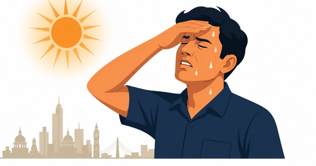 Mumbai Heatwave Continues as Temperatures Stay High Across City and Maharashtra